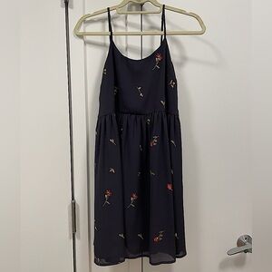 Madewell embroidered babydoll dress, like new